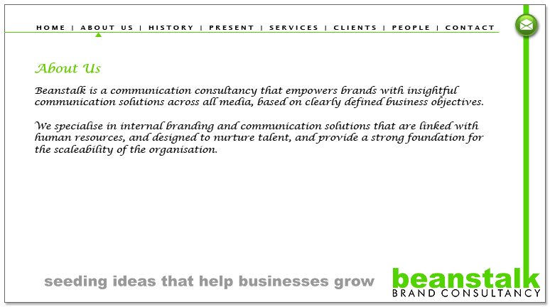 welcome to Beanstalk Brand Consultancy. Email us for more information. Thank You.